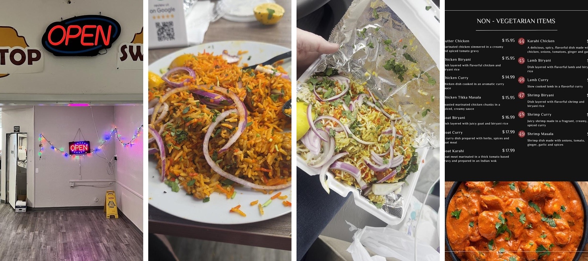 Swaad Stop Menu